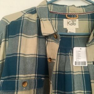 Men’s Blue Flannel